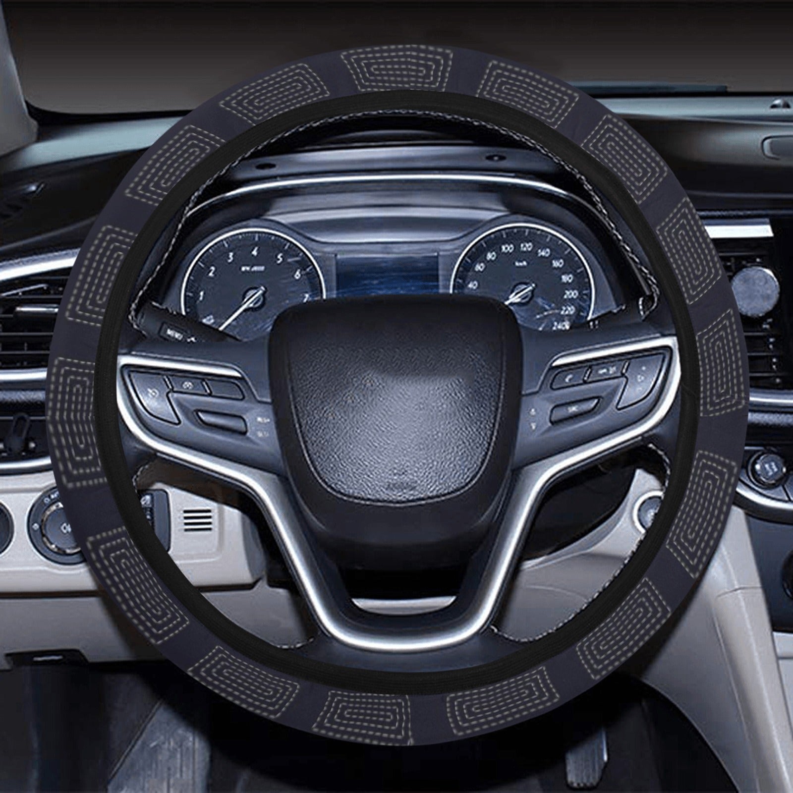 Classy Pattern Steering Wheel Cover