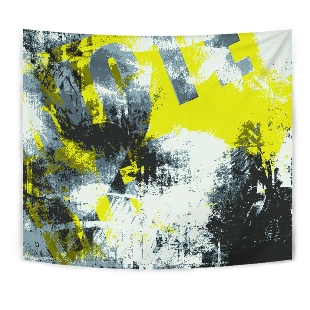 Colorful Abstract Art Wall Tapestry