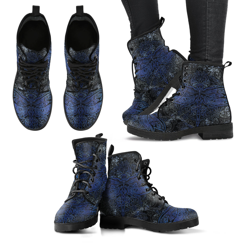 Dragonfly Mandala Womens Boots