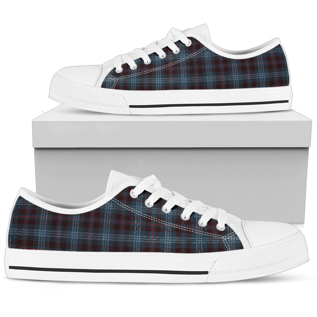 Blue Plaid Shoes
