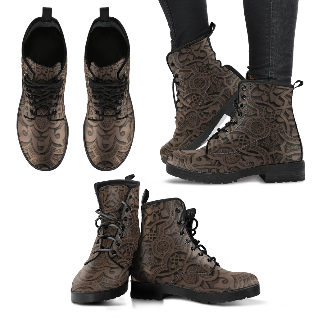 Brown Decor Womens Boots