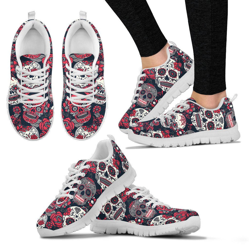 Sugar Skulls & Roses Sneakers