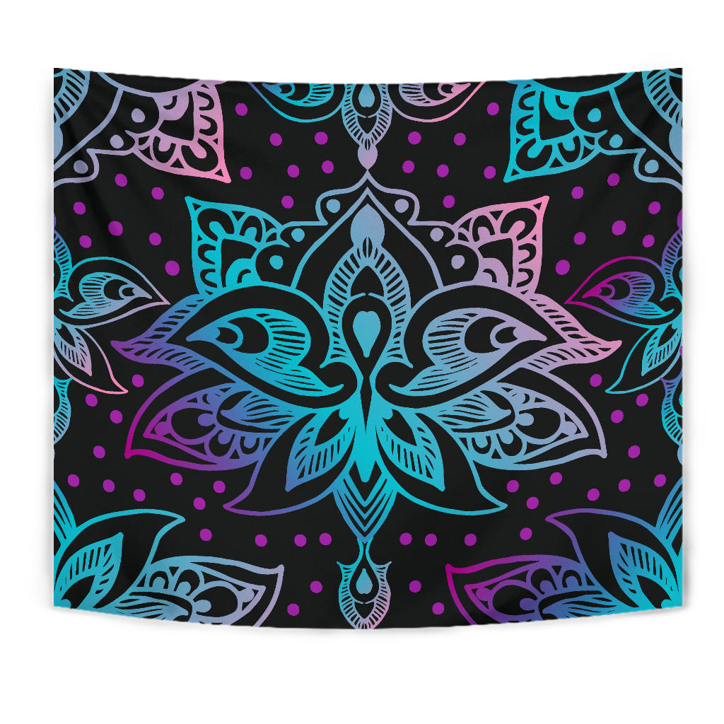 Pink & Purple Decor Wall Tapestry