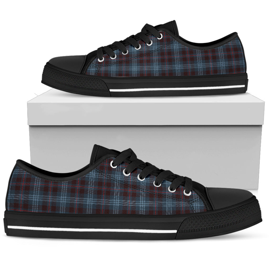Blue Plaid Shoes