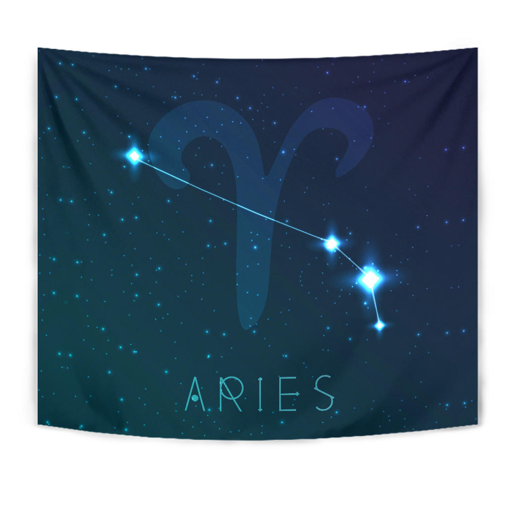Aries Zodiac Wall Tapestry
