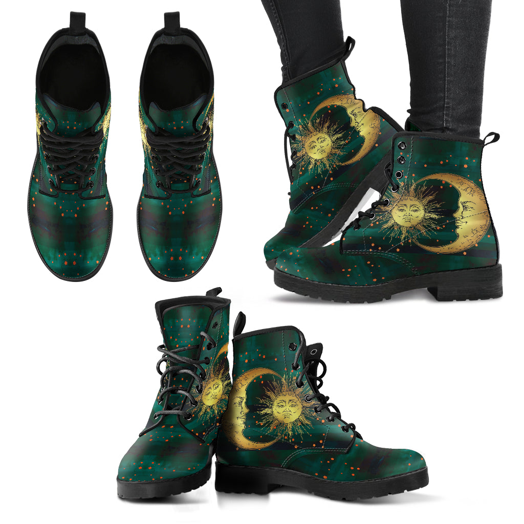 Brown Sun & Moon Womens Boots