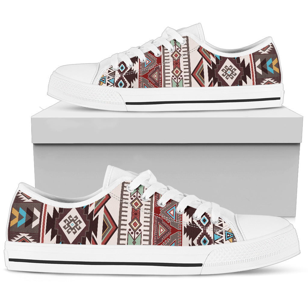 Brown Boho Aztec Shoes