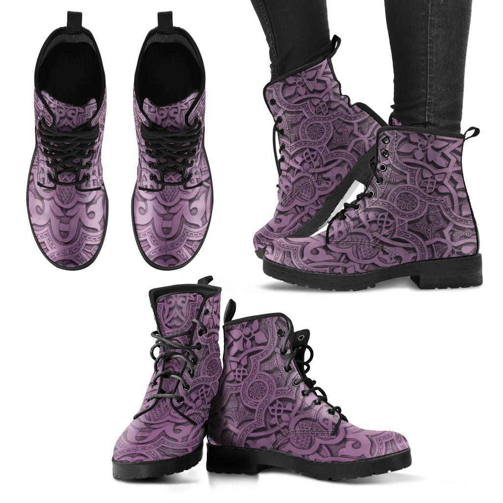 Mountbatten Pink Decor Womens Boots