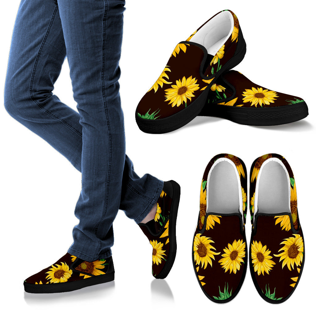 Sunflowers Slip On Shoes