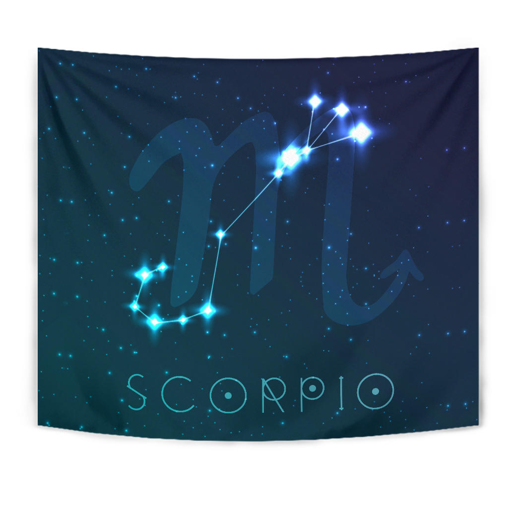 Scorpio Zodiac Wall Tapestry