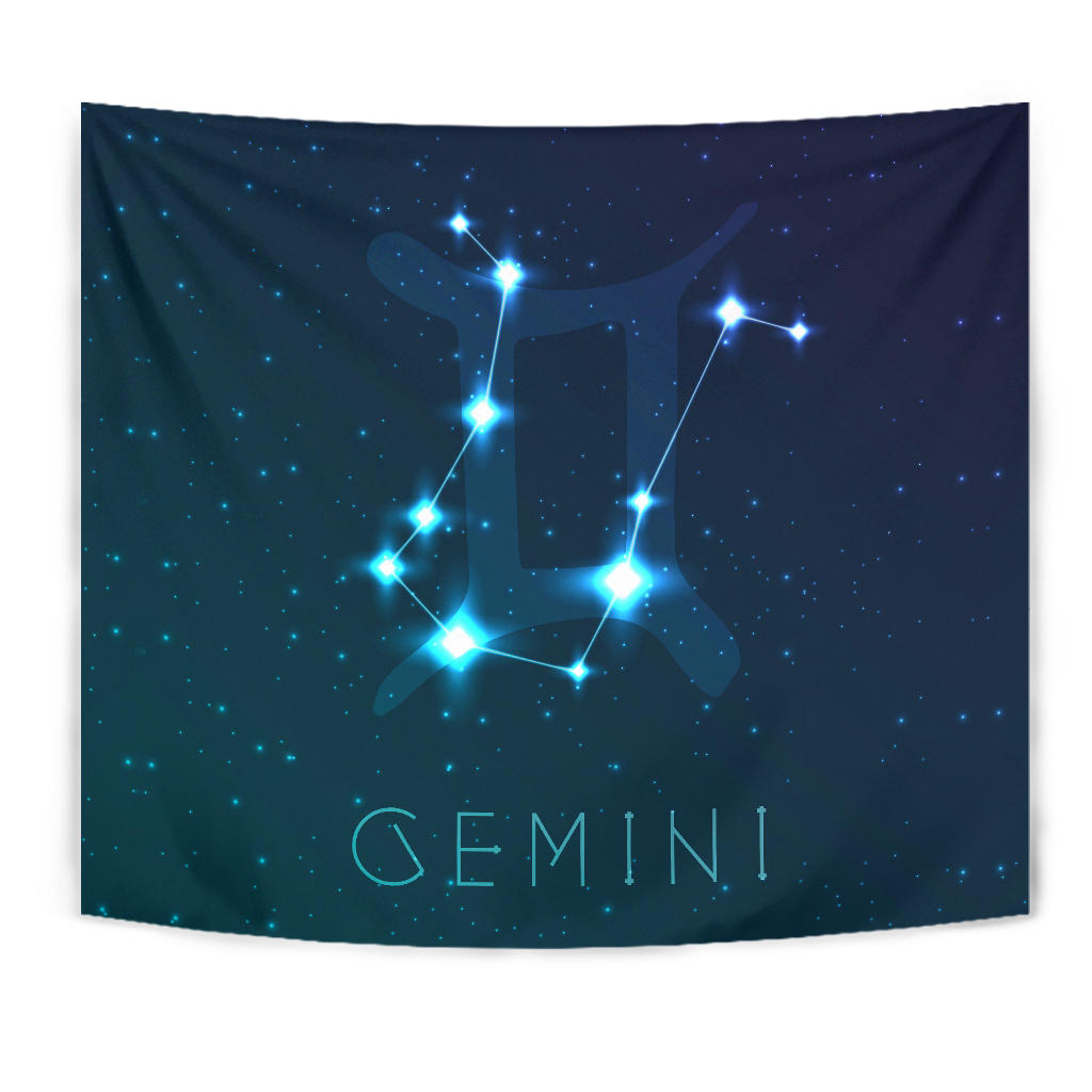 Gemini Zodiac Wall Tapestry