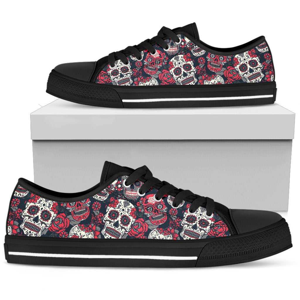 Sugar Skulls & Roses Shoes