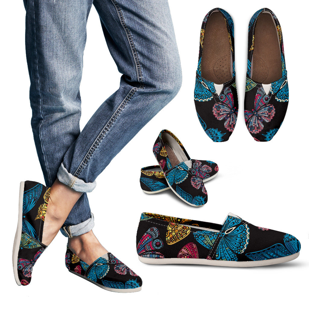 Colorful Butterflies Casual Shoes