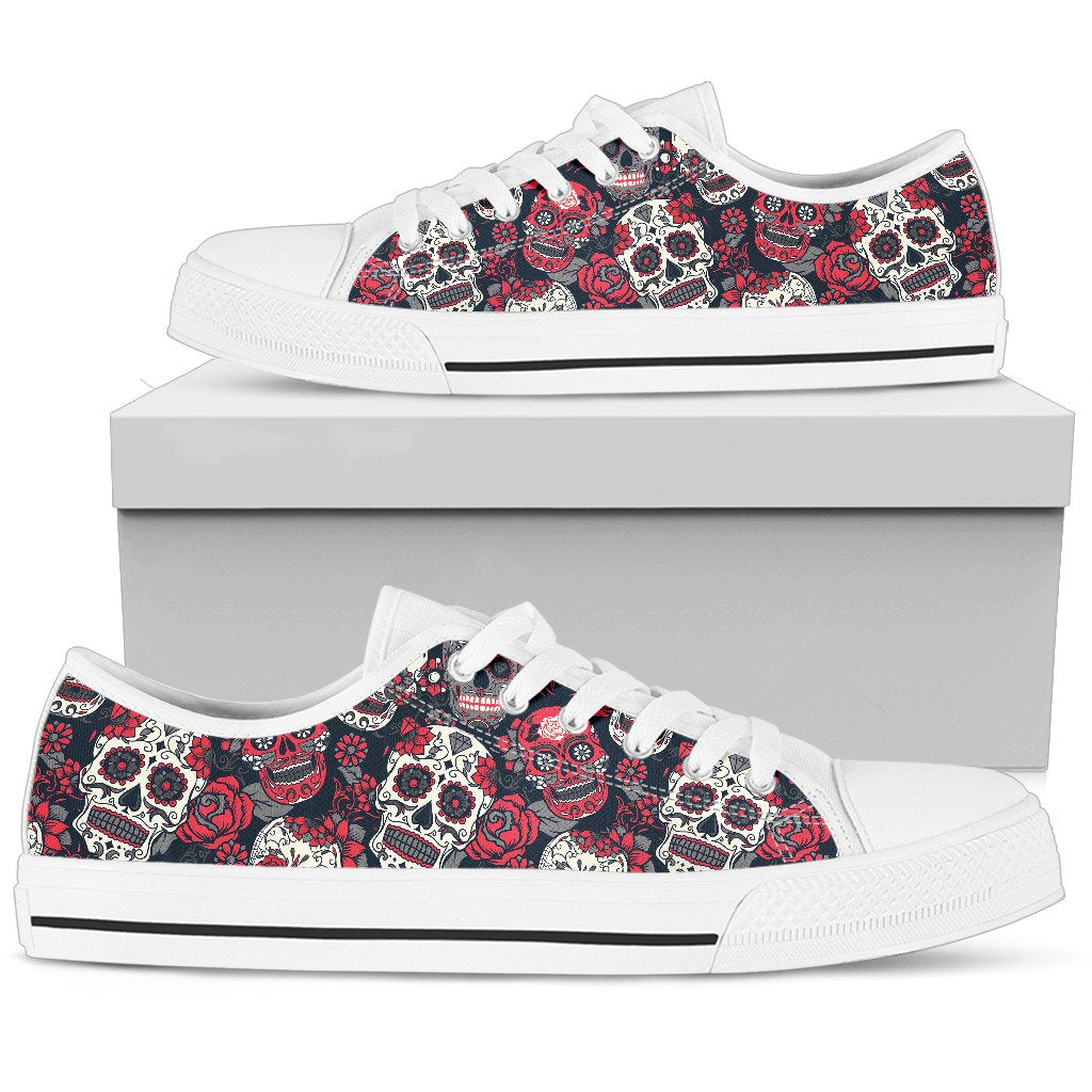 Sugar Skulls & Roses Shoes
