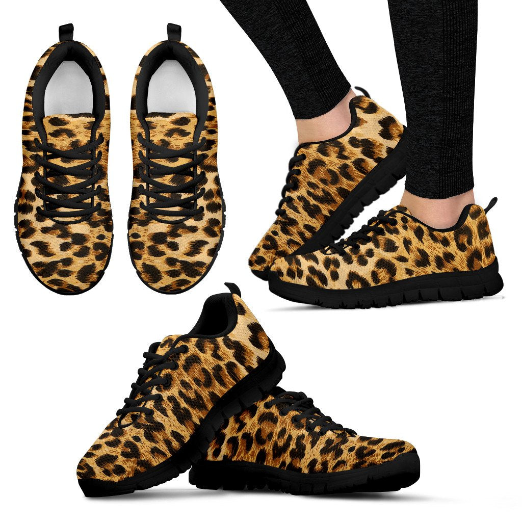 Leopard Print Sneakers