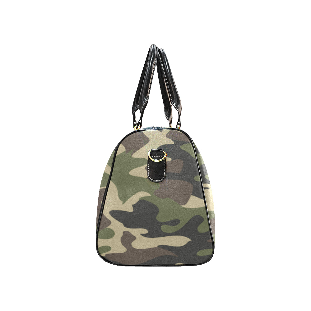 Army Green Camouflage Travel Bag