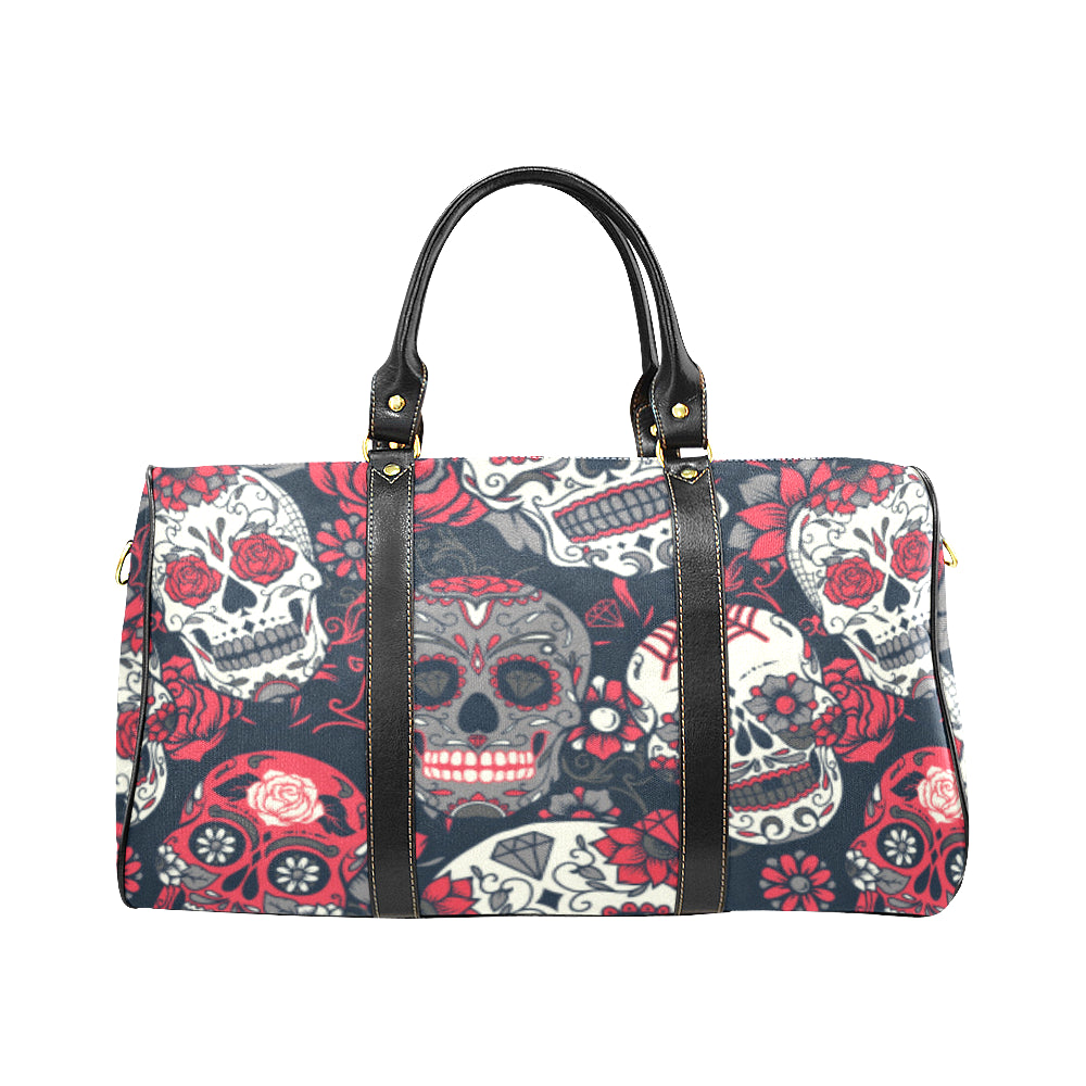 Sugar Skull & Roses Travel Bag