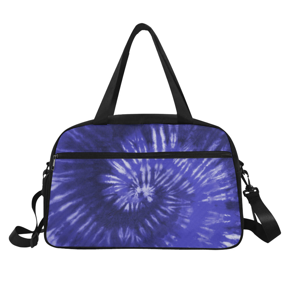 Royal Blue Tie Dye Fitness Bag Fitness
