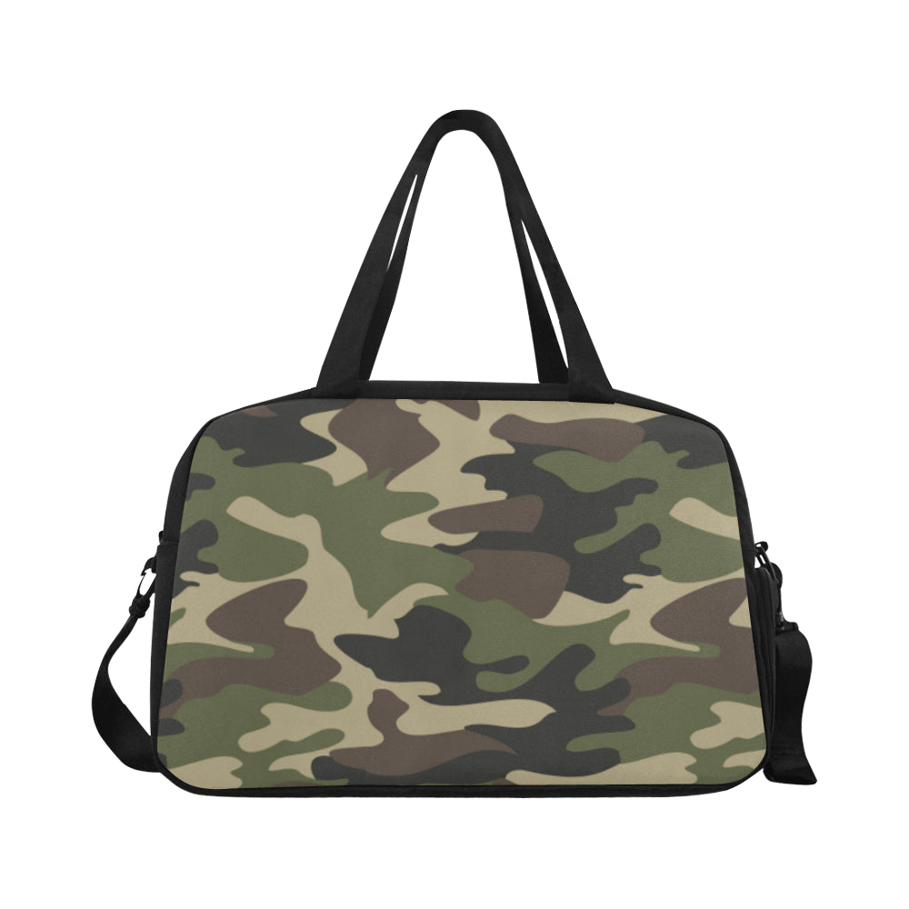 Army Green Camouflage Fitness Bag Fitness