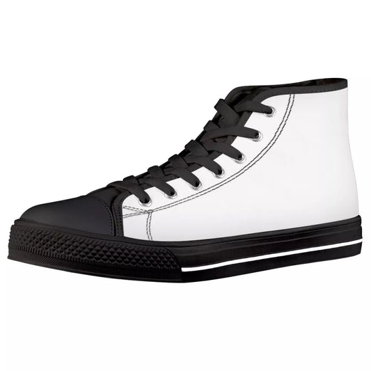 High Top Shoes - Black