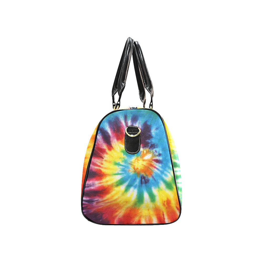Colorful Tie Dye Abstract Art Travel Bag