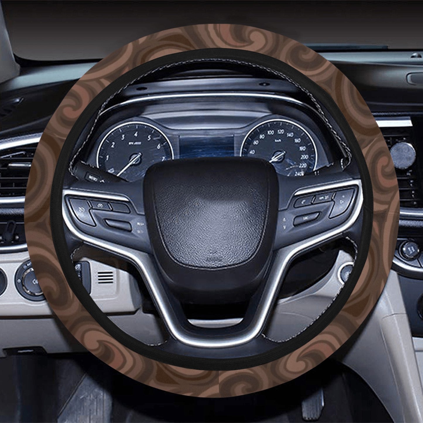 Elegant Decor Steering Wheel Cover