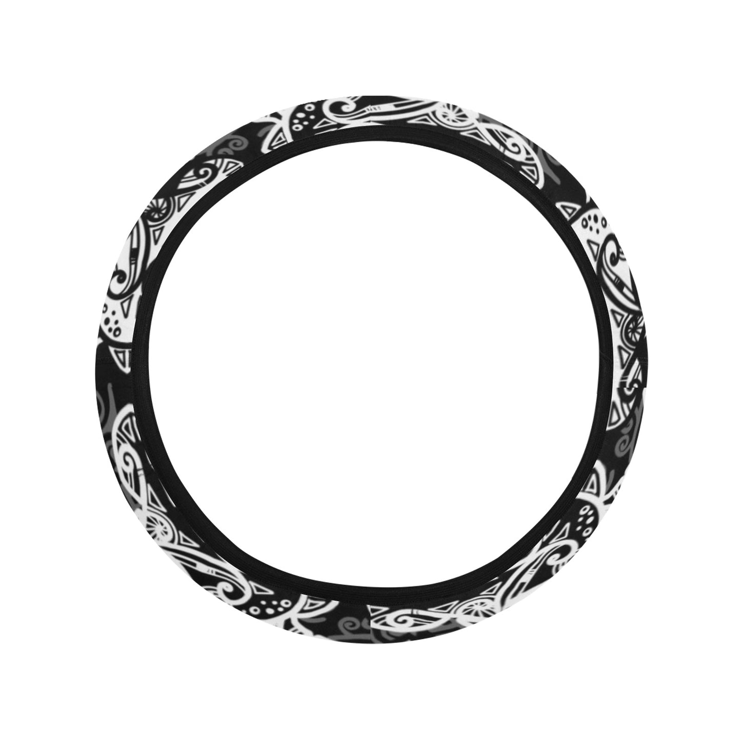 Tribal Turtle Steering Wheel Cover