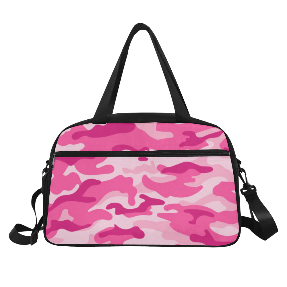 Pink Camouflage Fitness Bag Fitness