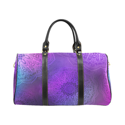 Purple Mandalas Travel Bag