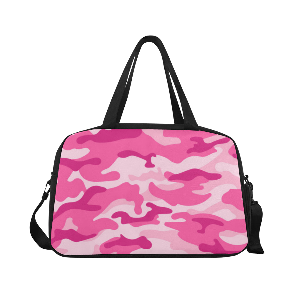 Pink Camouflage Fitness Bag Fitness
