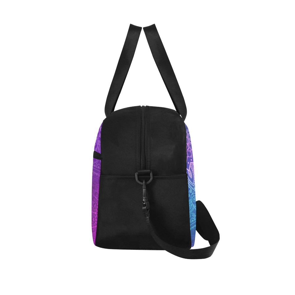 Purple Mandalas Fitness Bag Fitness