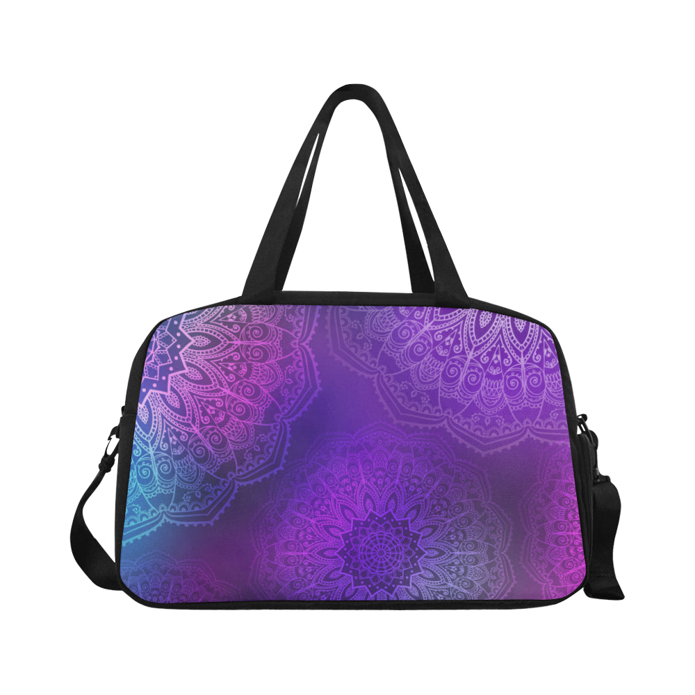Purple Mandalas Fitness Bag Fitness