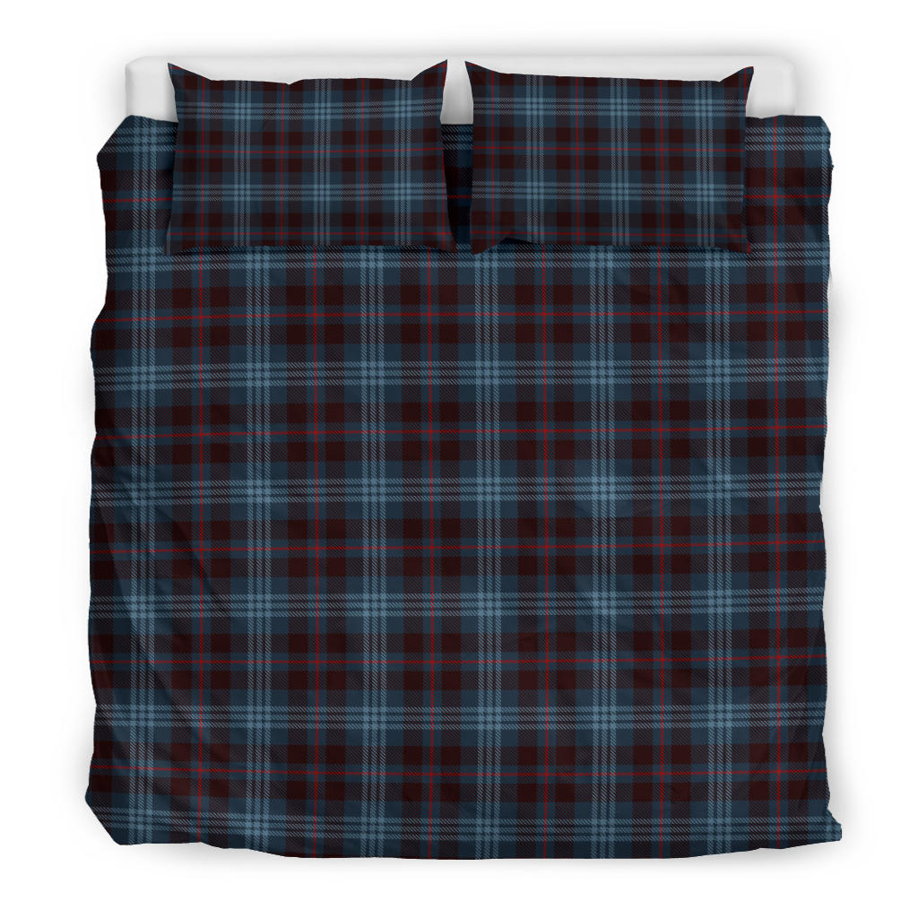 Blue Plaid Bedding Set