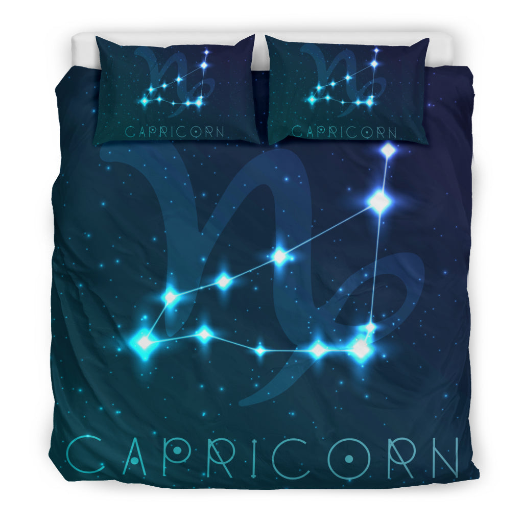 Capricorn Zodiac Bedding Set