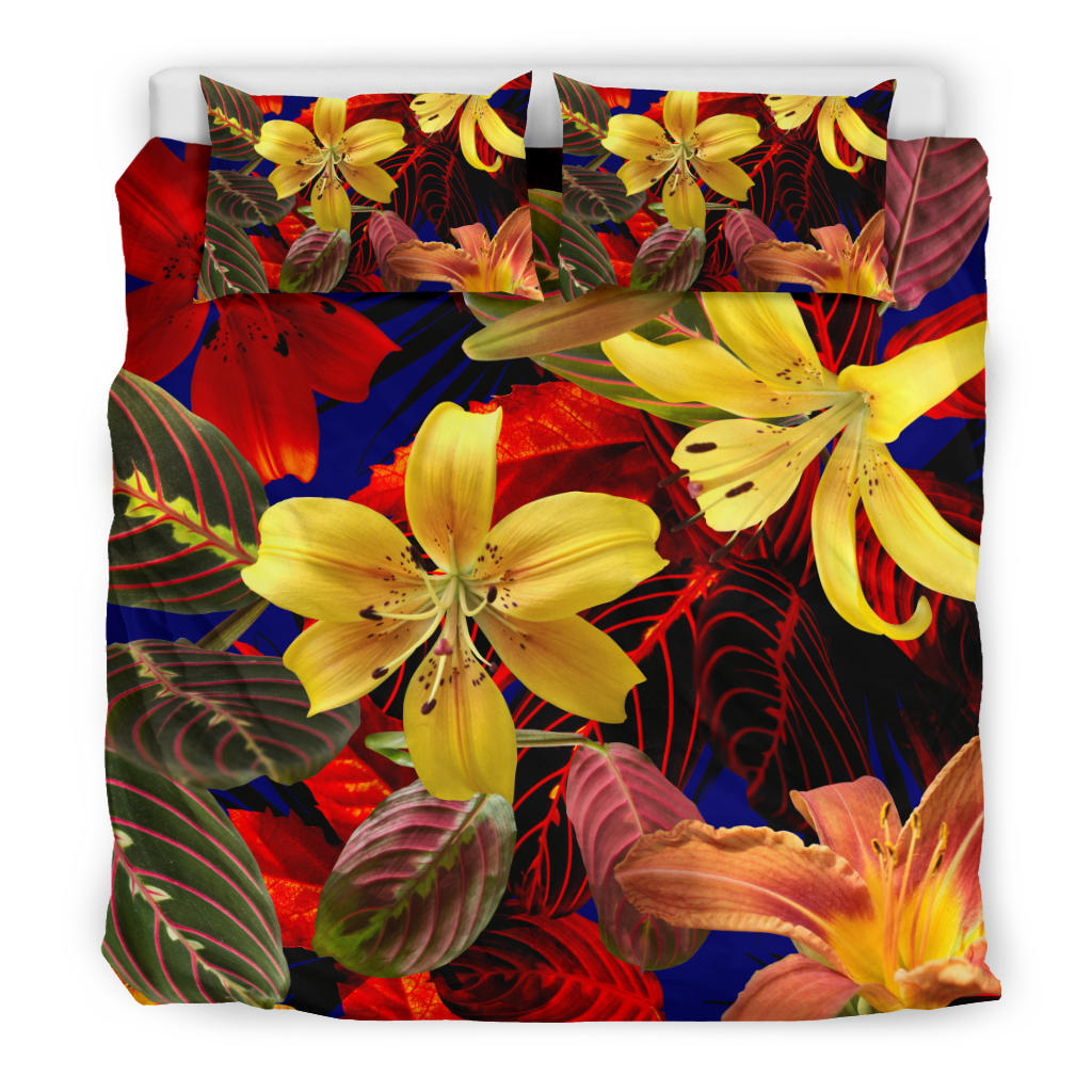 Colorful Flowers Bedding Set