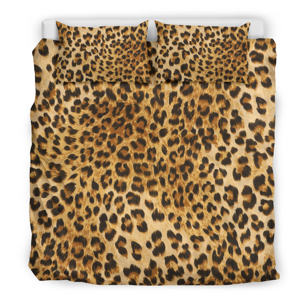 Leopard Print Bedding Set