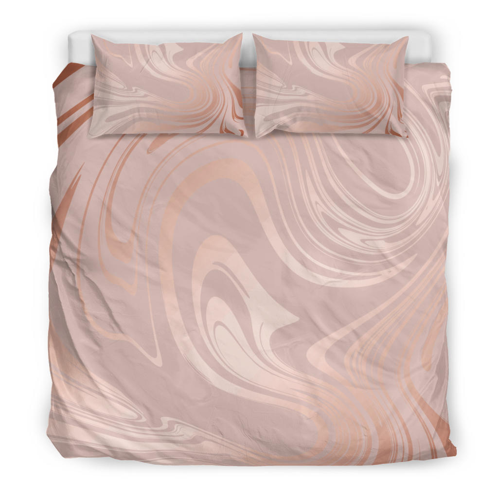 Ivory Swirls Bedding Set
