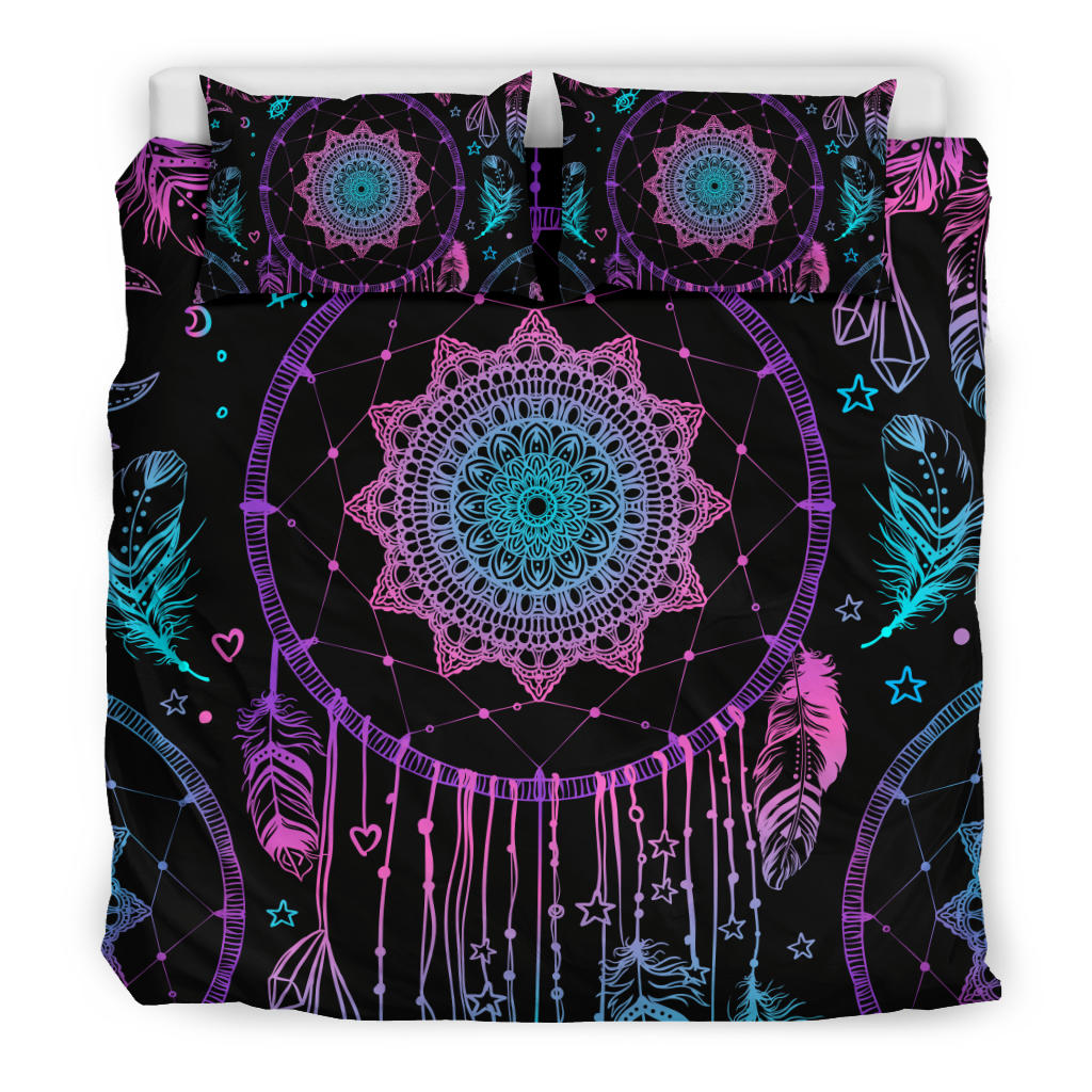Pink & Purple Dream Catcher Bedding Set