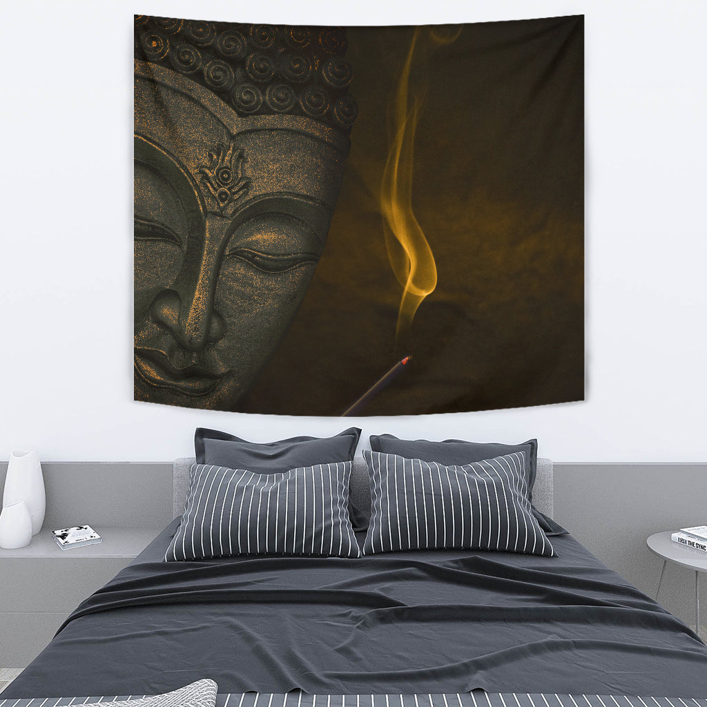 Buddha Flame Wall Tapestry