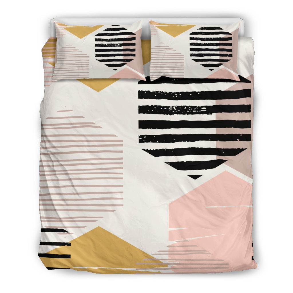 Abstract Hexagons Bedding Set