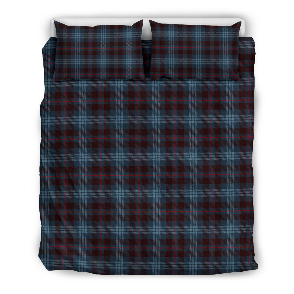 Blue Plaid Bedding Set