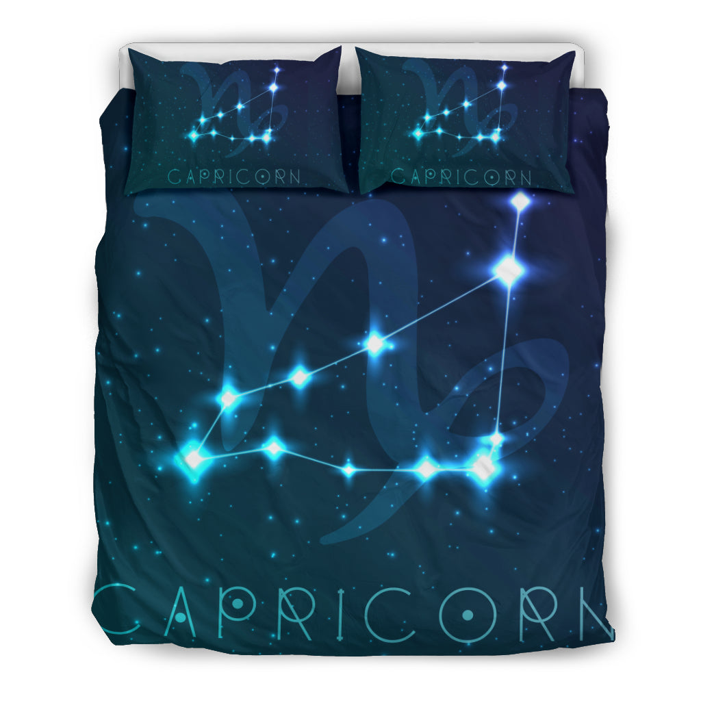 Capricorn Zodiac Bedding Set
