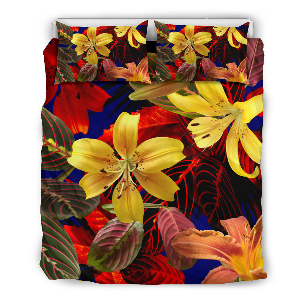 Colorful Flowers Bedding Set