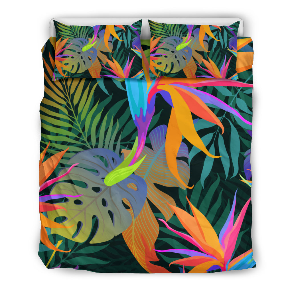 Colorful Plants Bedding Set