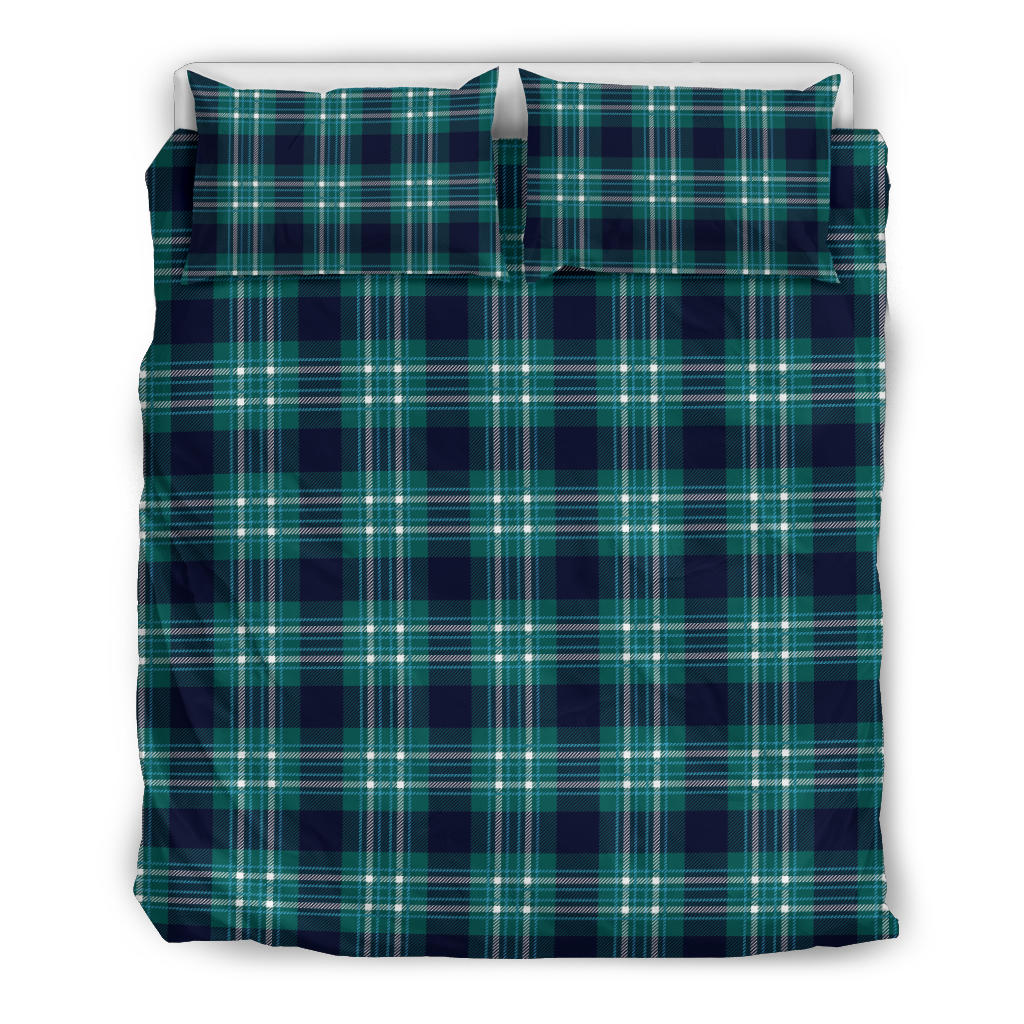 Green Plaid Bedding Set
