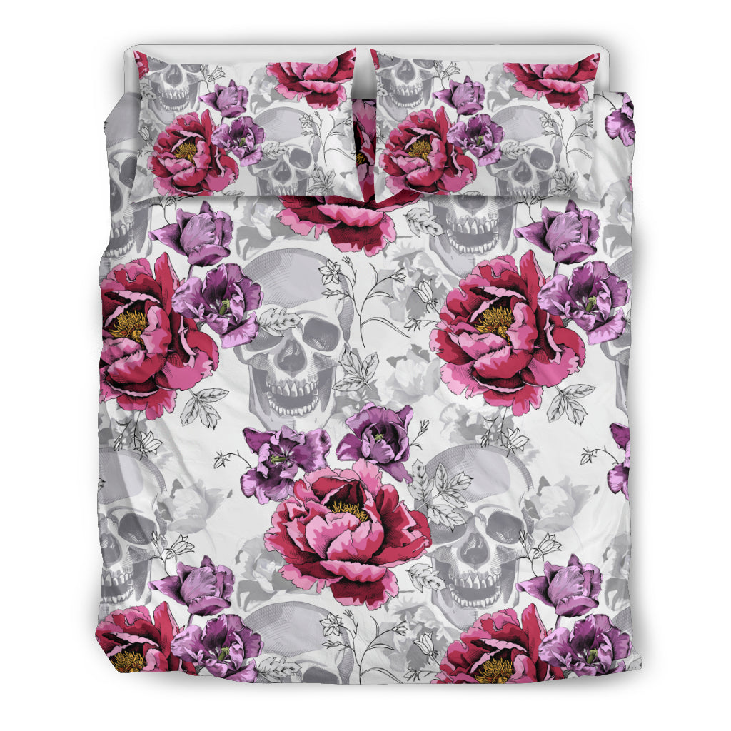 Skulls & Roses Bedding Set