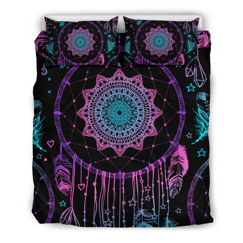 Pink & Purple Dream Catcher Bedding Set