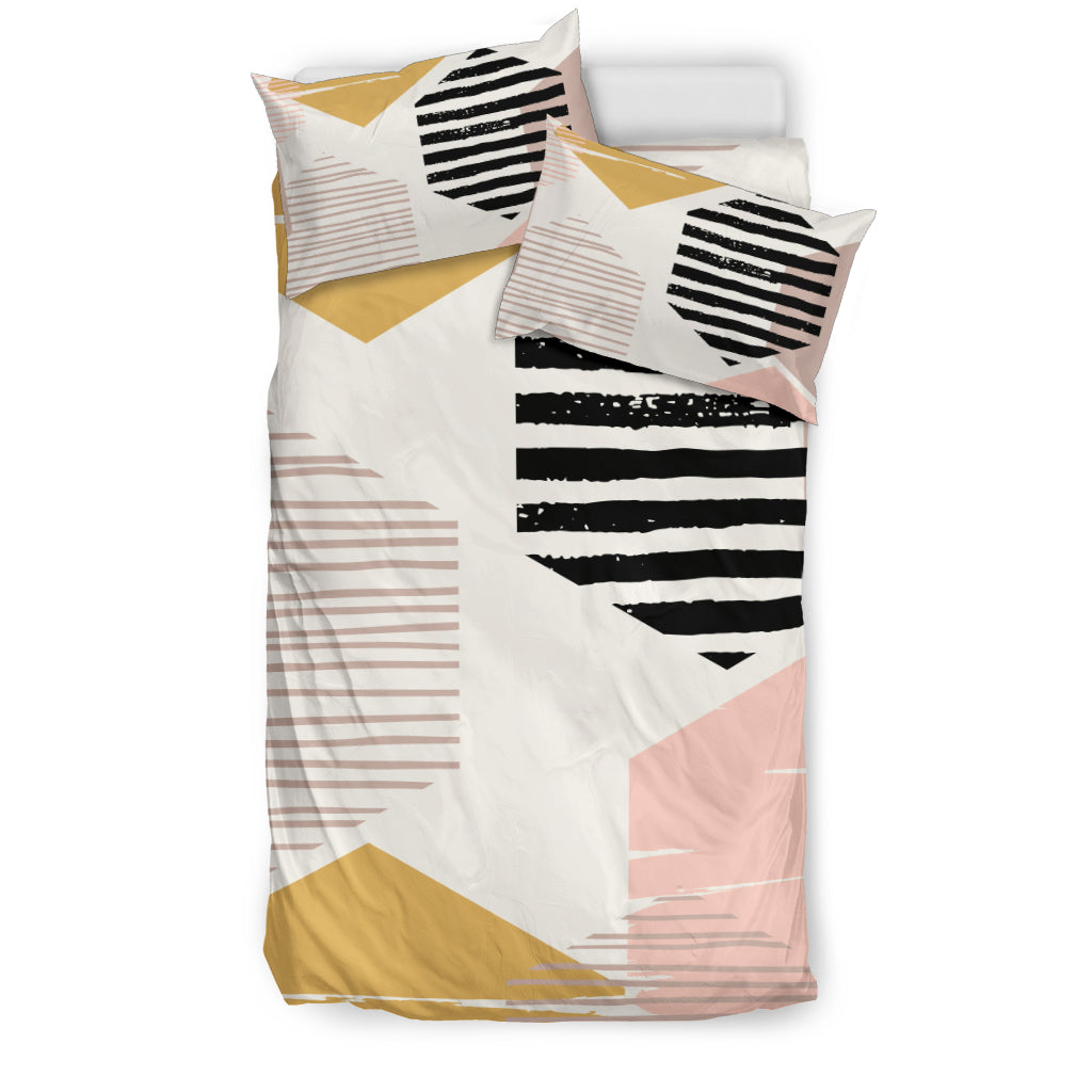 Abstract Hexagons Bedding Set
