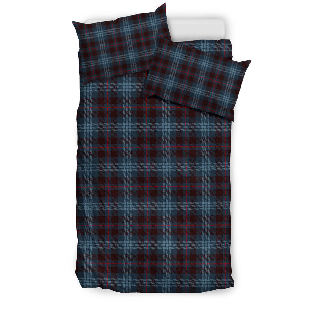 Blue Plaid Bedding Set