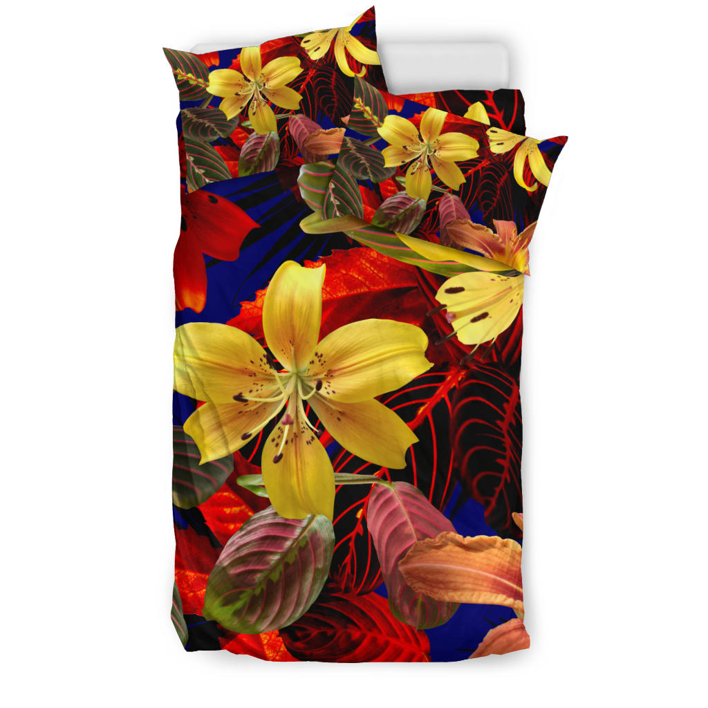 Colorful Flowers Bedding Set